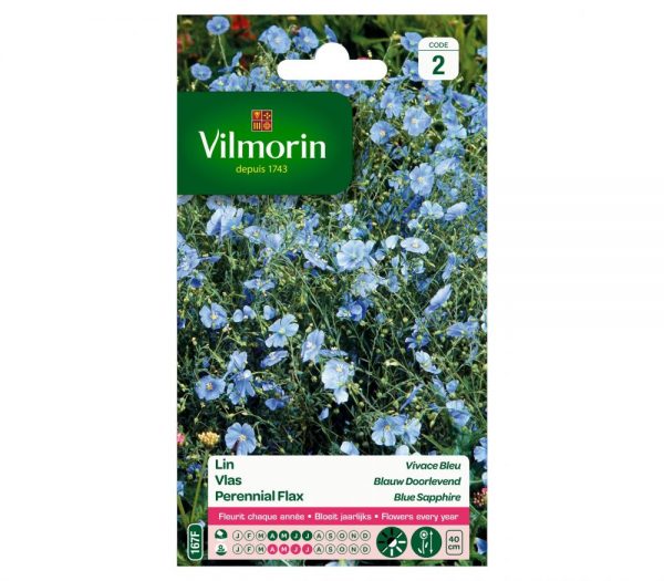 Lin vivace bleu #5332642
